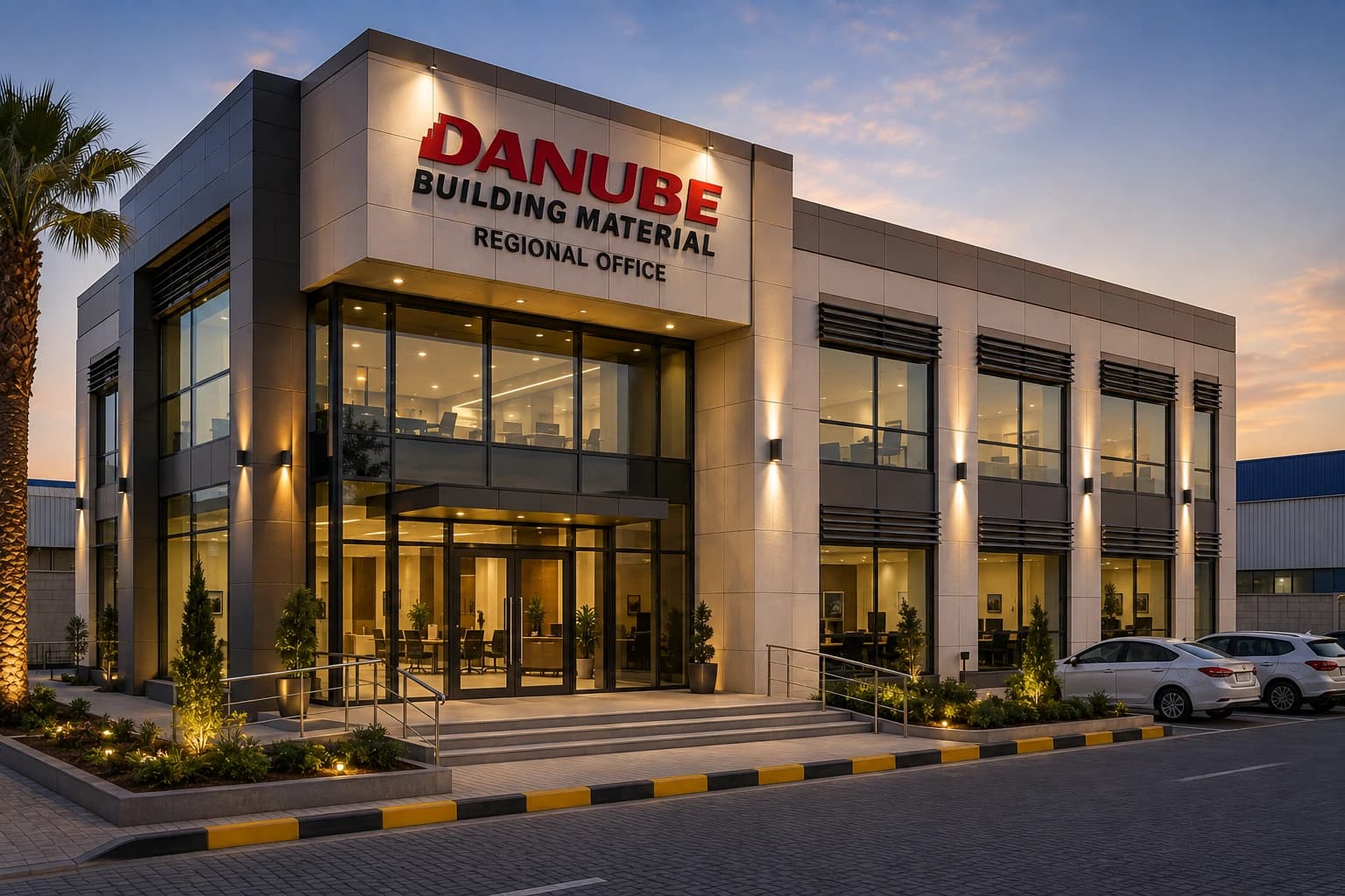 Danube Building Material Regional Office project