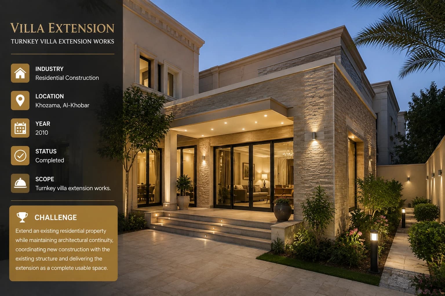 Villa Extension project