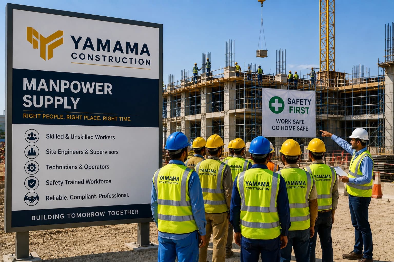 Yamama Construction project